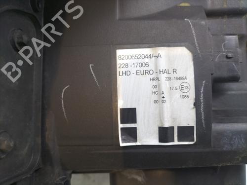 Right headlight RENAULT MODUS / GRAND MODUS (F/JP0_) 1.5 dCi (FP0E, JP0E) | BP28328770C29 