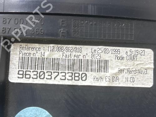 Used Instrument cluster Instrument cluster PEUGEOT 406 Coupe (8C) [1997-2005] 40560984 40560984