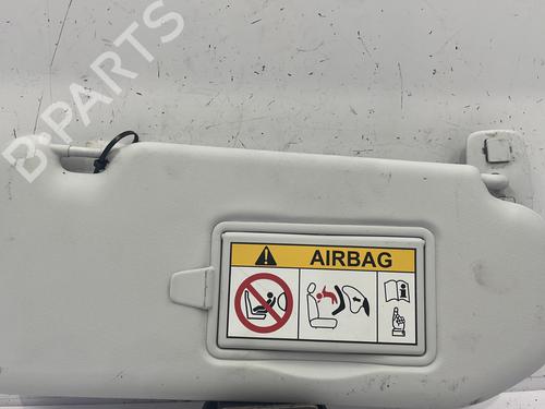 Used Right sun visor Right sun visor PEUGEOT 3008 II SUV (MC_, MR_, MJ_, M4_) 1.2 THP/ PureTech 130 (MRHNSM, MRHNSU, MRHNSJ, MRHNYW,... (131 hp) 25602951 25602951