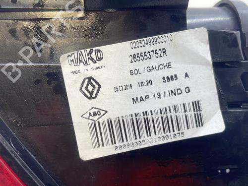 Left taillight RENAULT CLIO IV (BH_) 1.5 dCi 75 | BP28963464C34 