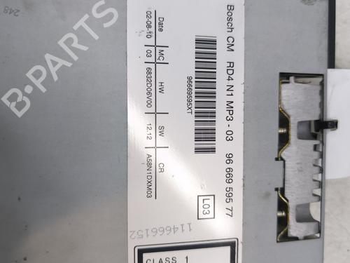 Radio CITROËN C3 Picasso (SH_) 1.6 HDi | BP30162481E6 