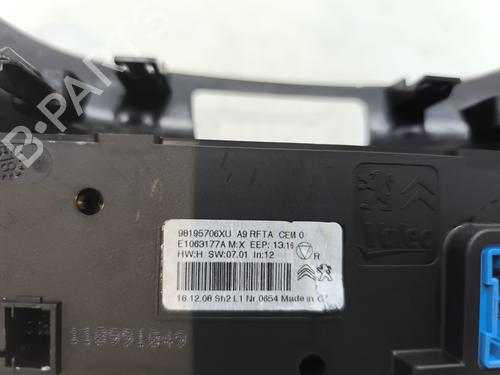 Climate control PEUGEOT 208 I (CA_, CC_) 1.5 BlueHDI 100 | BP28362729I5 