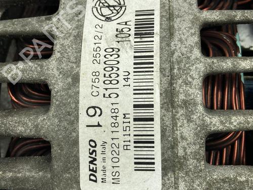 Used Alternator Alternator FIAT 500 (312_) 1.2 (312AXA1A) (69 hp) 22818071 22818071