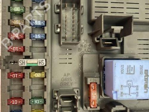 Fuse box PEUGEOT 807 (EB_) 2.2 HDi | BP22839043E1 