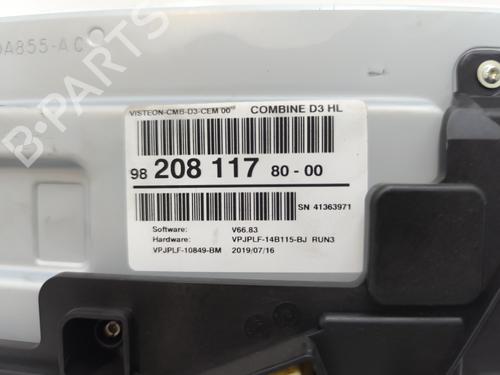 Instrument cluster DS DS 3 / DS 3 CROSSBACK (UR_, UC_, UJ_) 1.5 BlueHDi 100 (UCYHYJ) | BP29438755C47