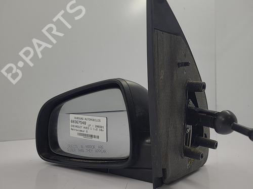 Used Left mirror CHEVROLET AVEO / KALOS Hatchback (T250, T255) 1.2 (84 hp) 22821392