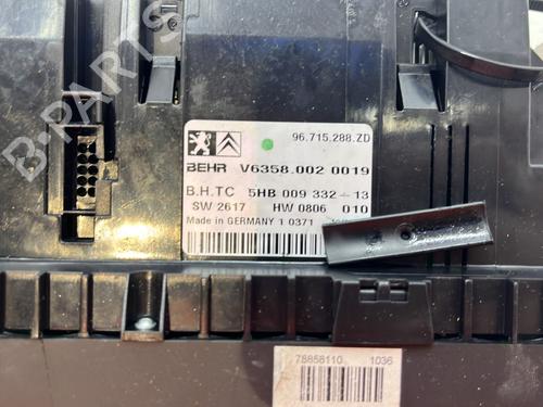 Climate control CITROËN C5 III Break (RW_) 2.0 HDi 140 | BP28277438I5 