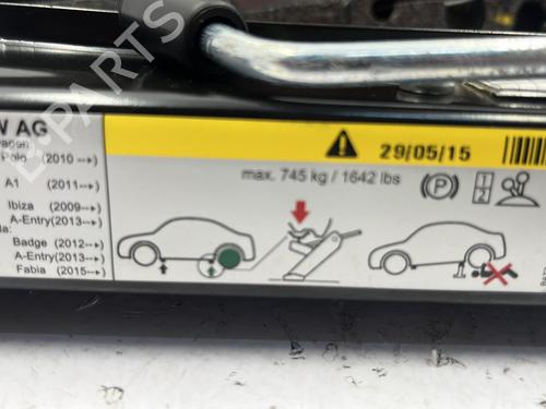 Used Jack Kit Jack Kit VW GOLF V (1K1) 1.9 TDI (105 hp) 29980546 29980546