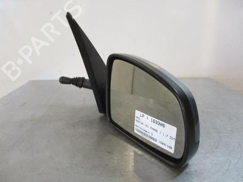 Right mirror OPEL MERIVA A MPV (X03) 1.7 CDTI (E75) | BP22812651C27 