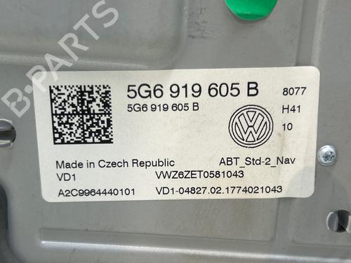 Bilradio Bilradio VW GOLF VII (5G1, BQ1, BE1, BE2) 1.4 TSI (125 hp) 37416173 37416173