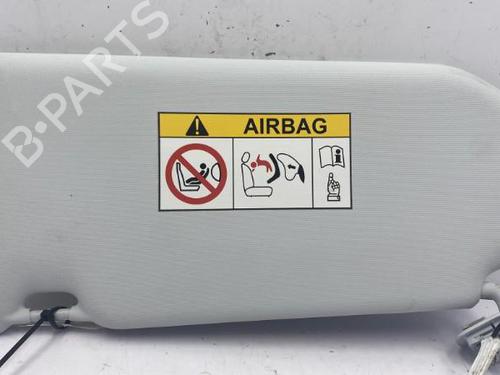 Used Right sun visor Right sun visor PEUGEOT 3008 II SUV (MC_, MR_, MJ_, M4_) 1.5 BlueHDi 130 (131 hp) 22843285 22843285