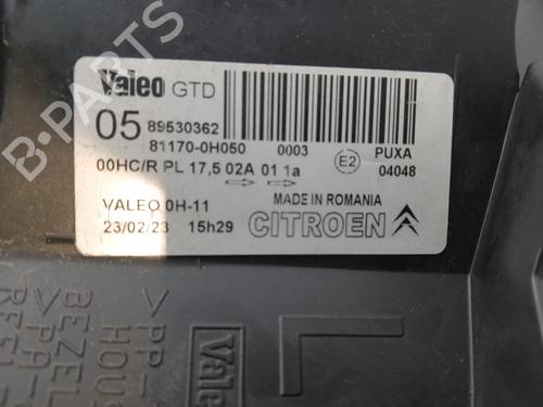 Left headlight CITROËN C1 (PM_, PN_) 1.0 | BP30045712C28 