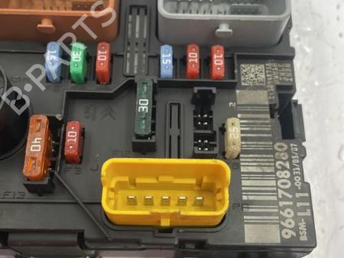 Fuse box PEUGEOT 307 (3A/C) 2.0 HDi 135 | BP22837162E1 