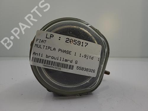Używane Światło przeciwmgłowe przednie lewe FIAT MULTIPLA (186_) 1.9 JTD 115 (115 hp) 22818735