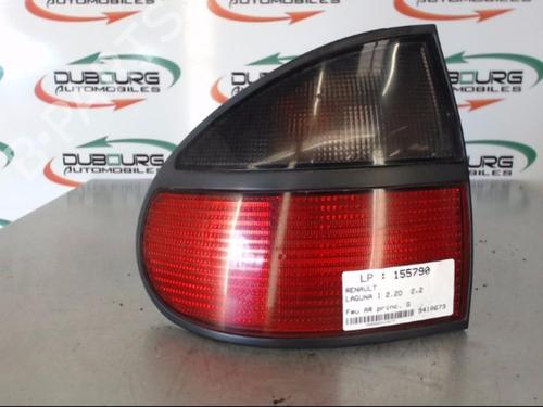Used Left taillight RENAULT LAGUNA I (B56_, 556_) 2.2 D (B56F/2) (83 hp) 22842895