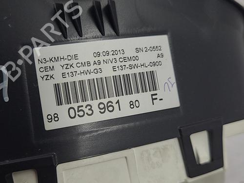 Instrument cluster PEUGEOT 208 I (CA_, CC_) 1.6 HDi | BP22823477C47 