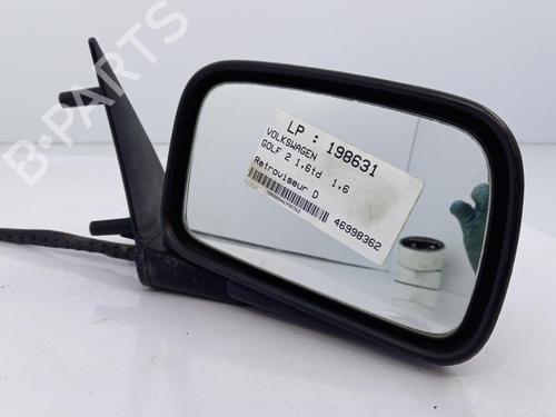 Right mirror VW GOLF II (19E, 1G1) 1.6 TD | BP22815694C27 