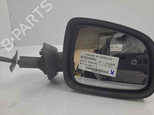 Right mirror DACIA SANDERO 1.5 dCi | BP22824756C27 
