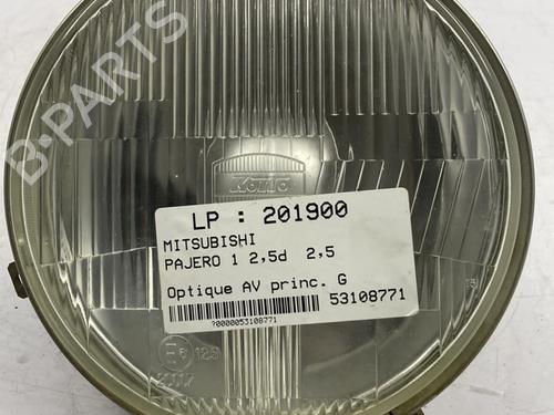 Used Left headlight Left headlight MITSUBISHI PAJERO I (L04_G, L14_G) 2.5 TD 4WD (L049G, L149G) (84 hp) 22817376 22817376