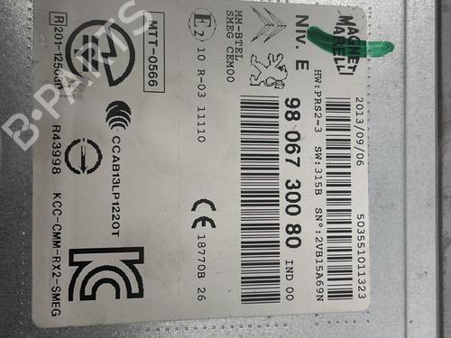 Radio PEUGEOT 2008 I (CU_) 1.6 HDi | BP23888595E6 