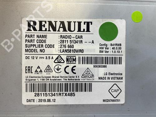 Display monitor RENAULT CLIO IV (BH_) 1.5 dCi 75 | BP29213490C48 