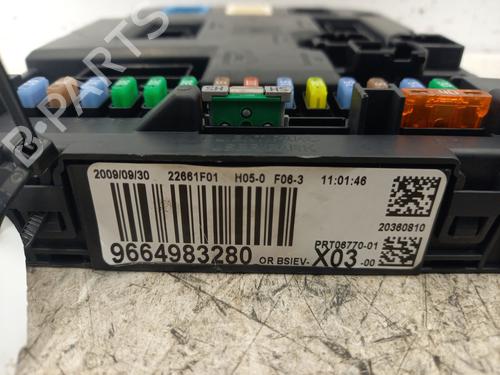 Fuse box CITROËN C3 I (FC_, FN_) 1.4 HDi | BP24131445E1 