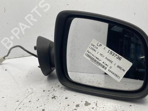Right mirror DACIA LOGAN MCV (KS_) 1.5 dCi (KS0W) | BP22814720C27 
