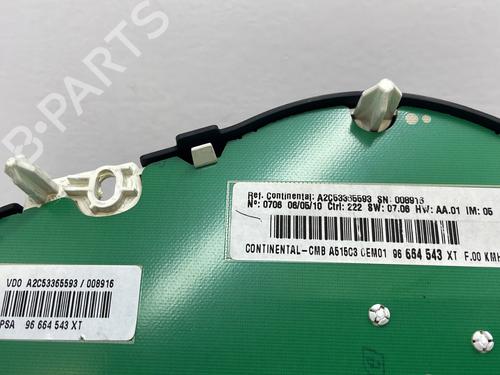 Instrument cluster CITROËN DS3 (SA_) 1.6 HDi 110 | BP30088547C47