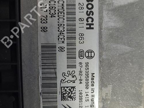 Engine control unit (ECU) CITROËN C4 I (LC_) 1.6 HDi | BP22820171M57 