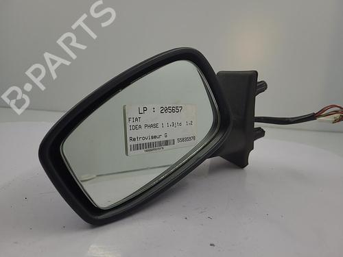 Used Left mirror FIAT IDEA (350_) 1.3 D Multijet (70 hp) 22818723