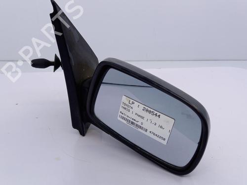 Used Right mirror TOYOTA YARIS (_P1_) 1.3 (NCP10, SCP12_) (86 hp) 22815810