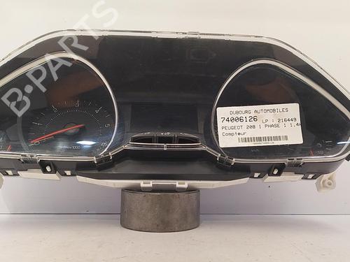 Instrument cluster PEUGEOT 208 I (CA_, CC_) 1.4 HDi | BP22827784C47 