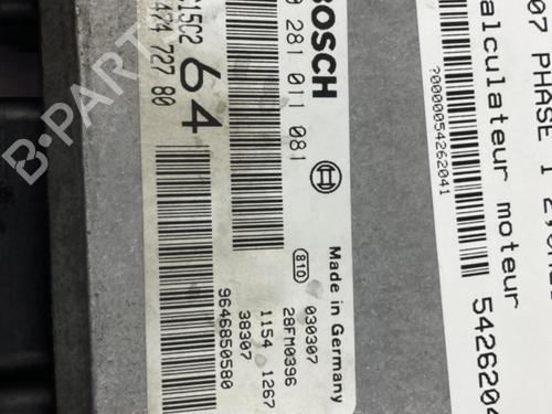 Engine control unit (ECU) PEUGEOT 307 (3A/C) 2.0 HDi 110 | BP22817949M57 