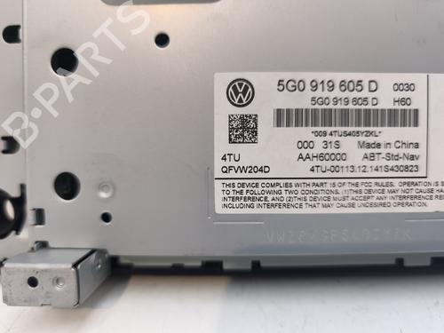 Radio VW GOLF VII (5G1, BQ1, BE1, BE2) 1.6 TDI | BP26911223E6 