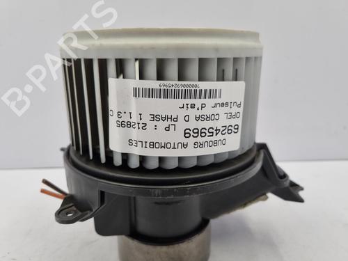 Used Heater blower motor OPEL CORSA D (S07) 1.3 CDTI (L08, L68) (75 hp) 22825856