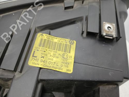 Used Left headlight Left headlight VW TRANSPORTER T5 Bus (7HB, 7HJ, 7EB, 7EJ) 2.5 TDI (130 hp) 33448493 33448493