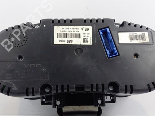 Instrument cluster VW POLO V (6R1, 6C1) 1.6 TDI | BP22825229C47