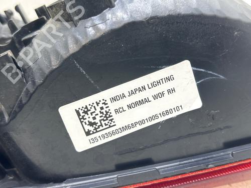 Used Right taillight Right taillight SUZUKI BALENO (FW, EW) 1.2 (A1K412) (90 hp) 39936873 39936873