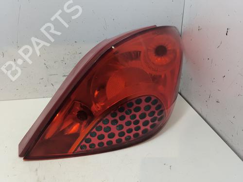 Used Right taillight PEUGEOT 207 (WA_, WC_) 1.4 HDi (68 hp) 28277546