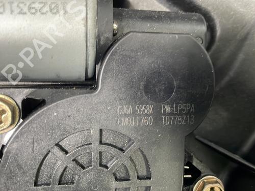 Front left window mechanism MAZDA 3 (BK) 1.6 (BK14) | BP24445565C22 