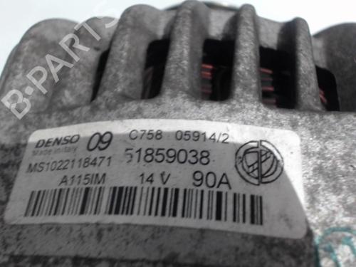 Used Alternator Alternator FIAT 500 (312_) 1.2 (312AXA1A) (69 hp) 22814441 22814441