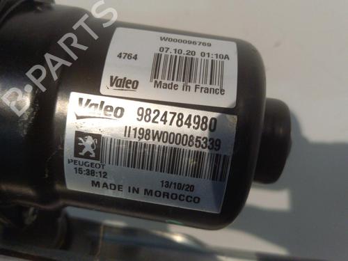 Used Front wiper motor PEUGEOT 208 II (UB_, UP_, UW_, UJ_) 1.2 PureTech 75 (75 hp) 22824637