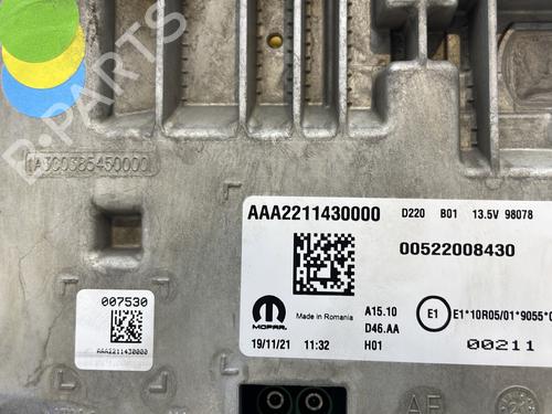 Instrument cluster FIAT 500e (332_) Elektro (FA1) | BP29598784C47 