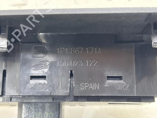 Left front window switch SEAT LEON (1P1) 1.9 TDI | BP38676989I27 - Image 4