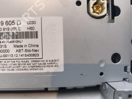 Radio VW GOLF VII (5G1, BQ1, BE1, BE2) 1.6 TDI | BP26911223E6 
