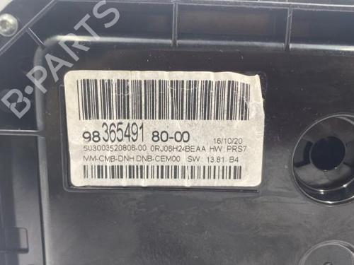 Used Instrument cluster PEUGEOT 3008 II SUV (MC_, MR_, MJ_, M4_) 1.5 BlueHDi 130 (131 hp) 22843270