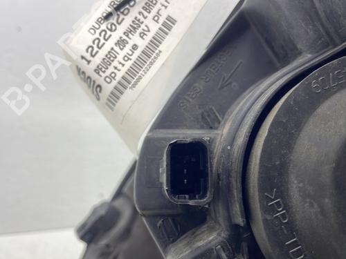 Right headlight PEUGEOT 206 SW (2E/K) 1.6 HDi 110 | BP32856575C29 - Image 3