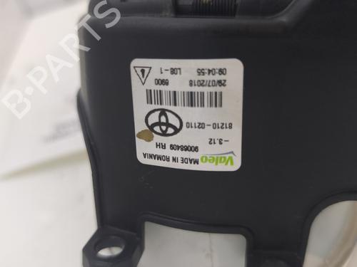 Right front fog light PEUGEOT 108 1.0 VTi | BP26732146C31