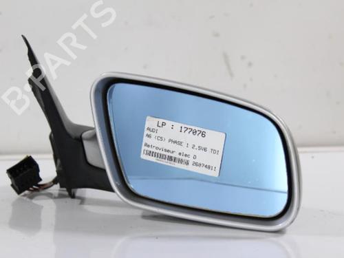 Used Right mirror AUDI A6 C5 (4B2) 2.5 TDI (155 hp) 22813294