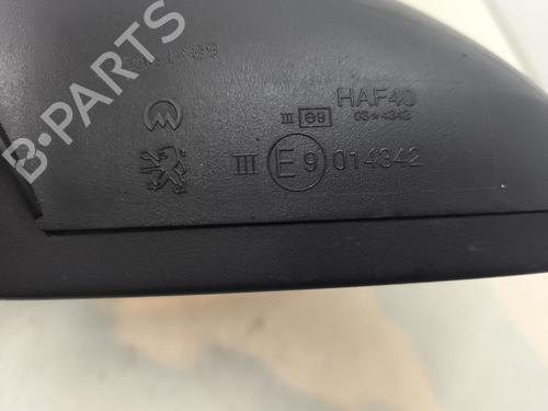 Left mirror PEUGEOT 207 (WA_, WC_) 1.6 HDi | BP30184339C26